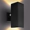 Luxrite Dusk to Dawn LED Outdoor Wall Light 12in up to and Down Light 3CCT 3000K-5000K 20/30/40W IP65 ETL LR40347-1PK - alternate 1